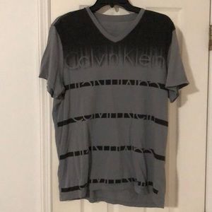 Calvin Klein short sleeve gray t-shirt